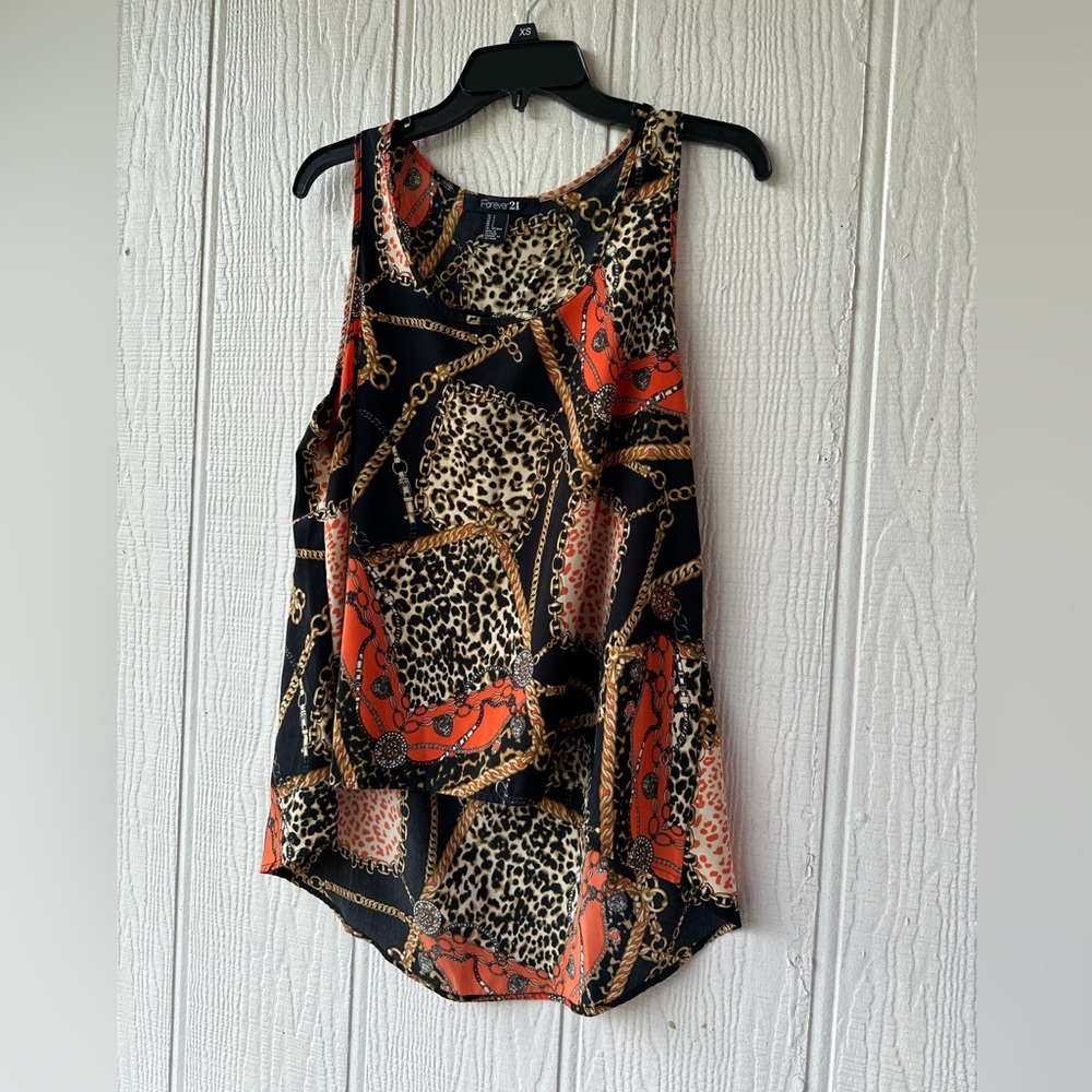 Forever 21 Chain Print Tank Top - Picture 8 of 8